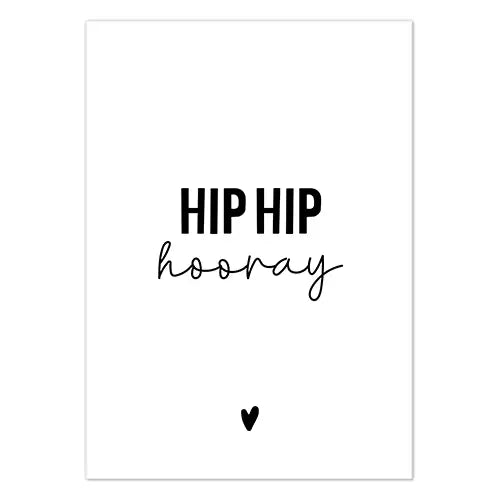 Kaart - Hip Hip Hooray