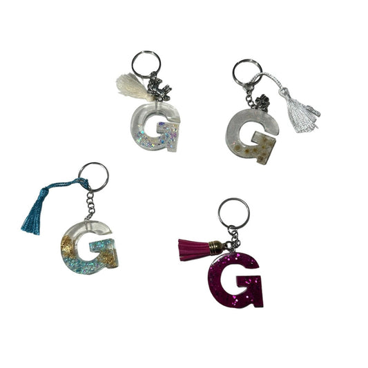 Epoxy - Sleutelhanger Letter G