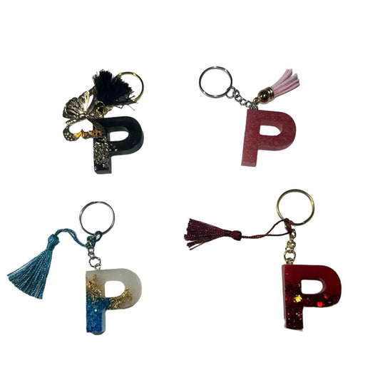 Epoxy - Sleutelhanger Letter P