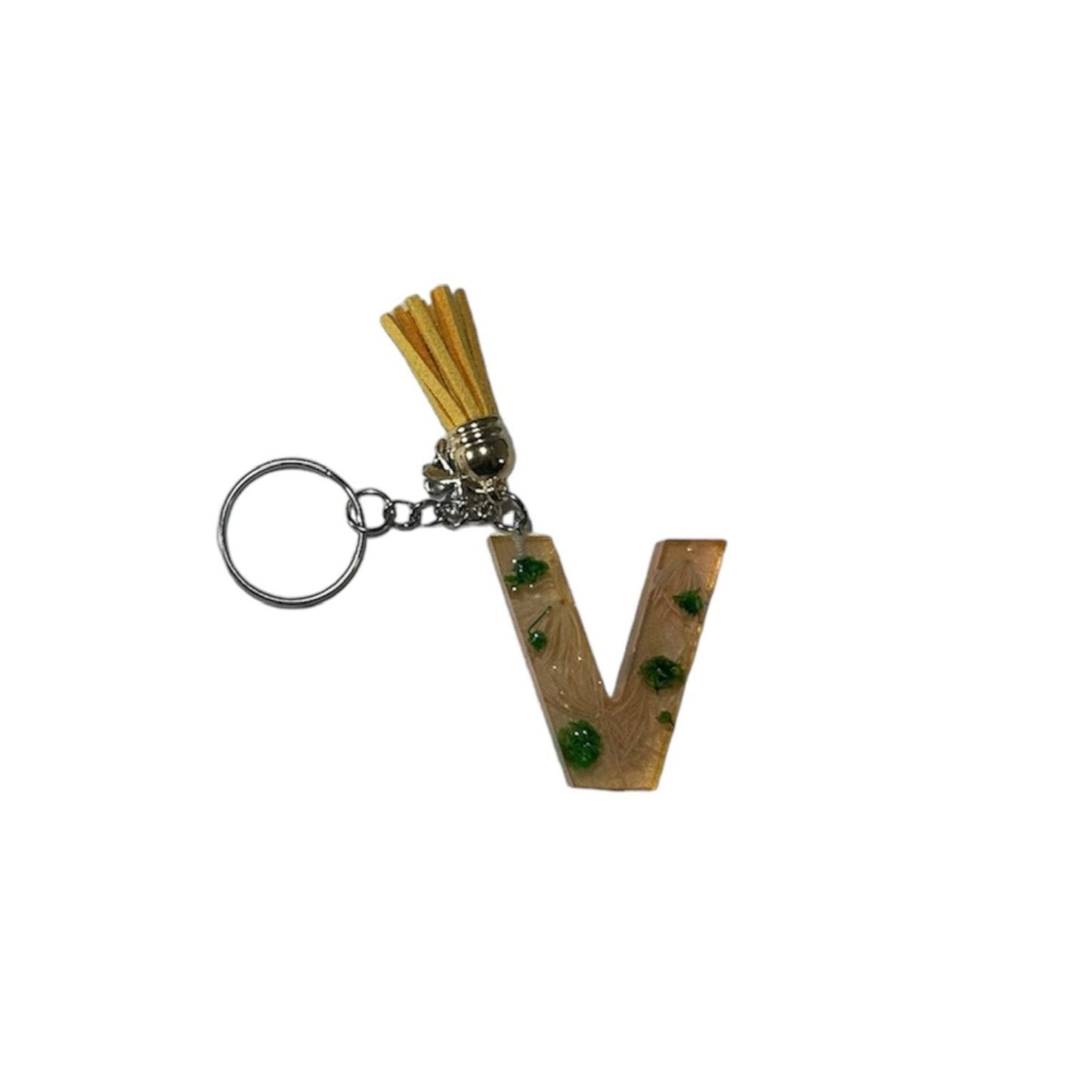 Epoxy - Sleutelhanger Letter V