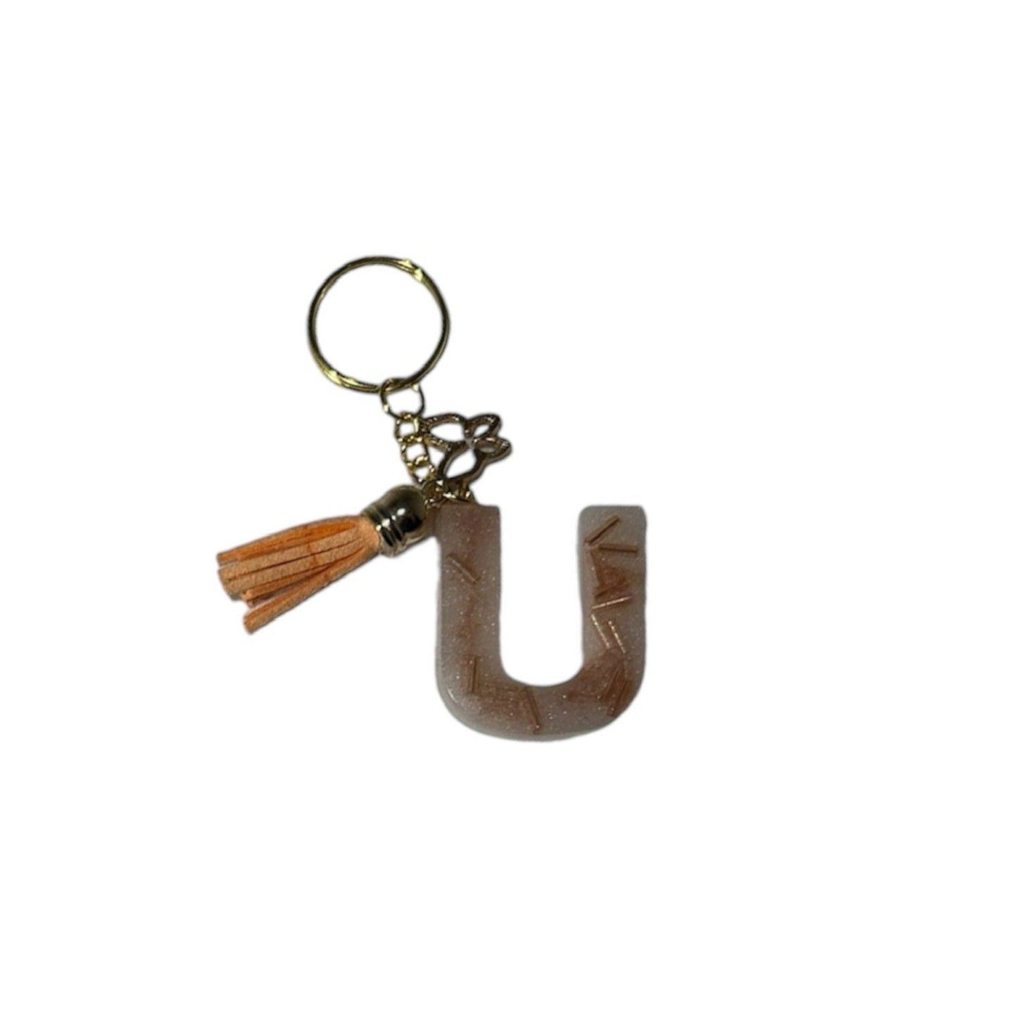 Epoxy - Sleutelhanger Letter U