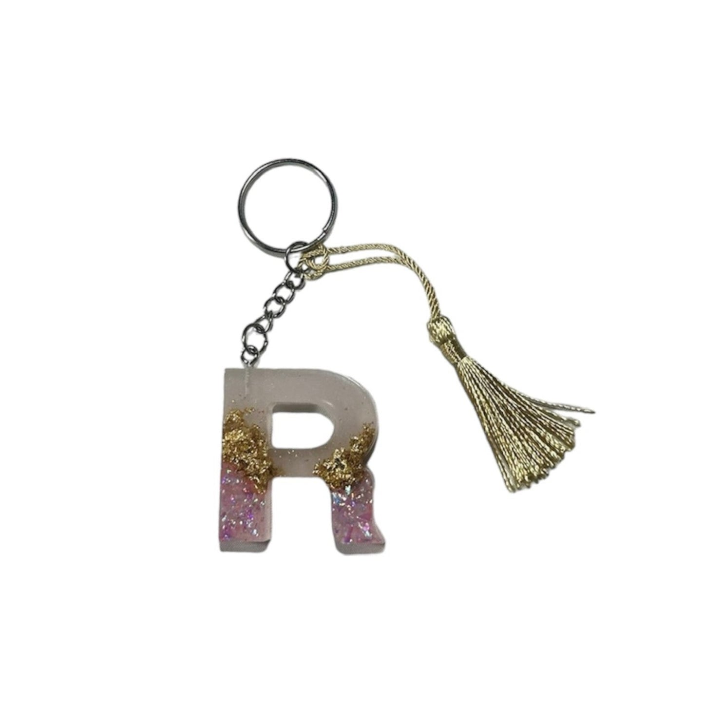 Epoxy - Sleutelhanger Letter R