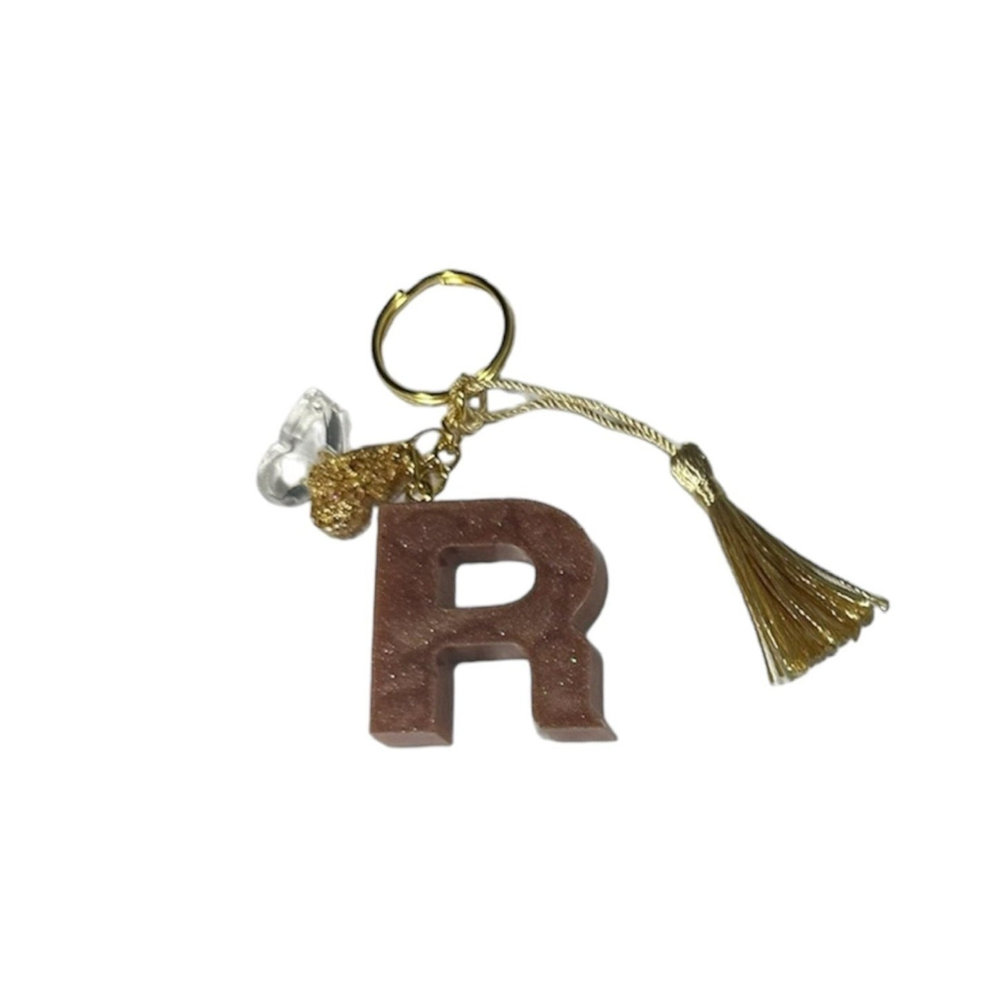 Epoxy - Sleutelhanger Letter R