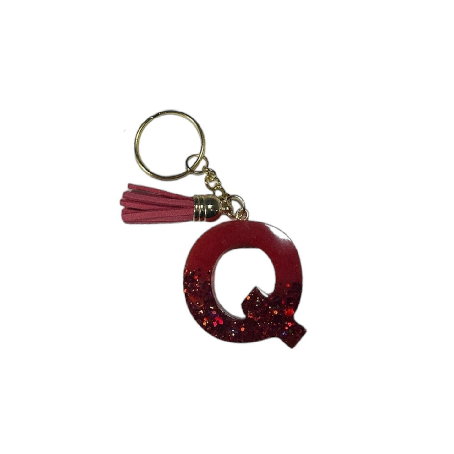 Epoxy - Sleutelhanger Letter Q