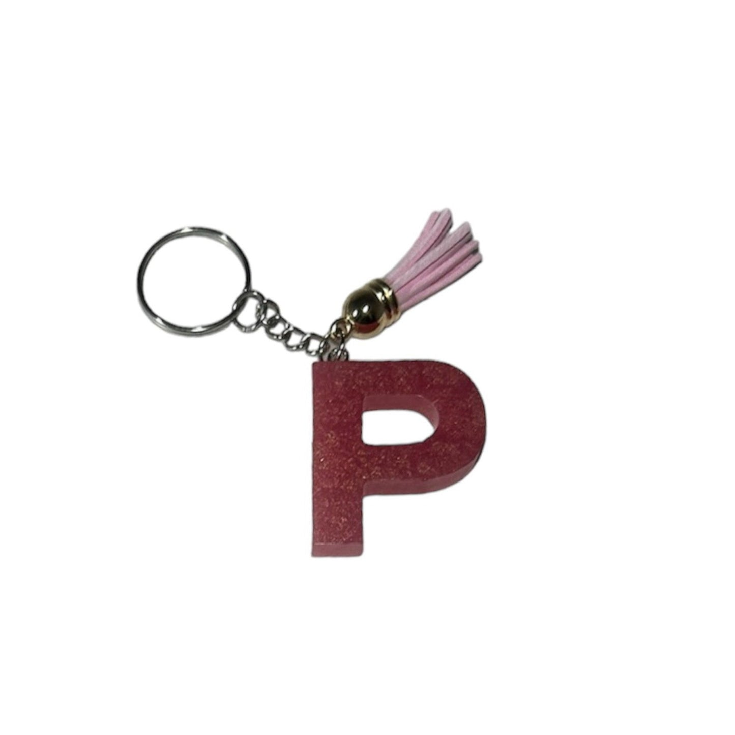 Epoxy - Sleutelhanger Letter P