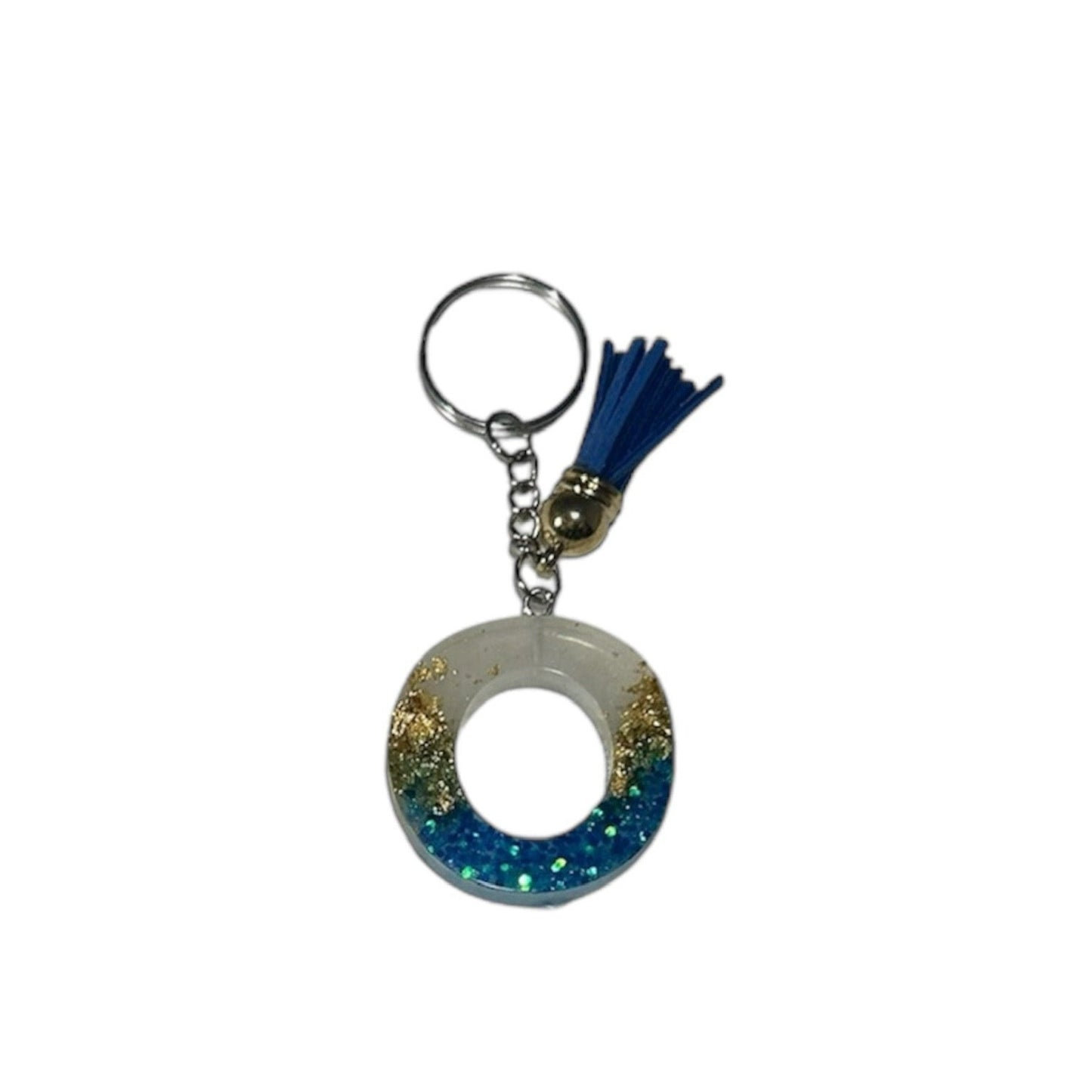 Epoxy - Sleutelhanger Letter O