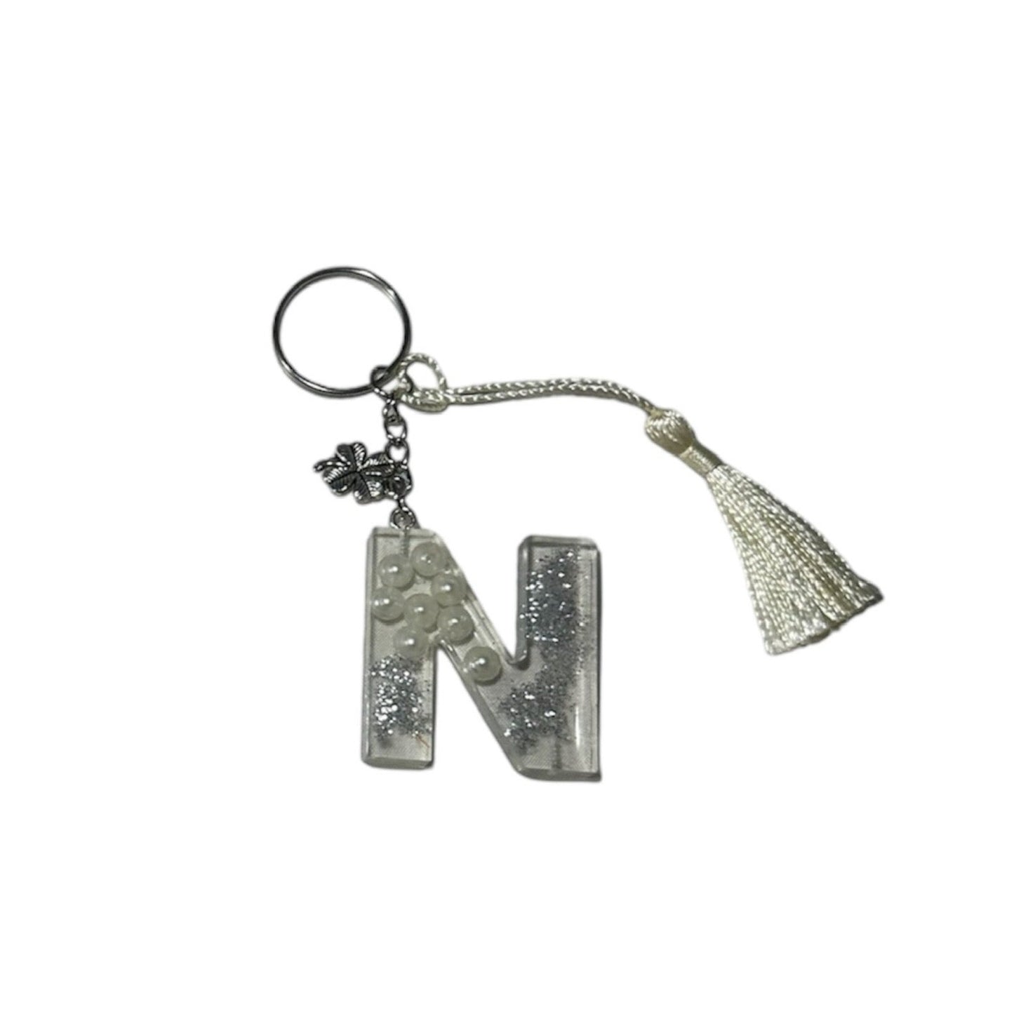 Epoxy - Sleutelhanger Letter N