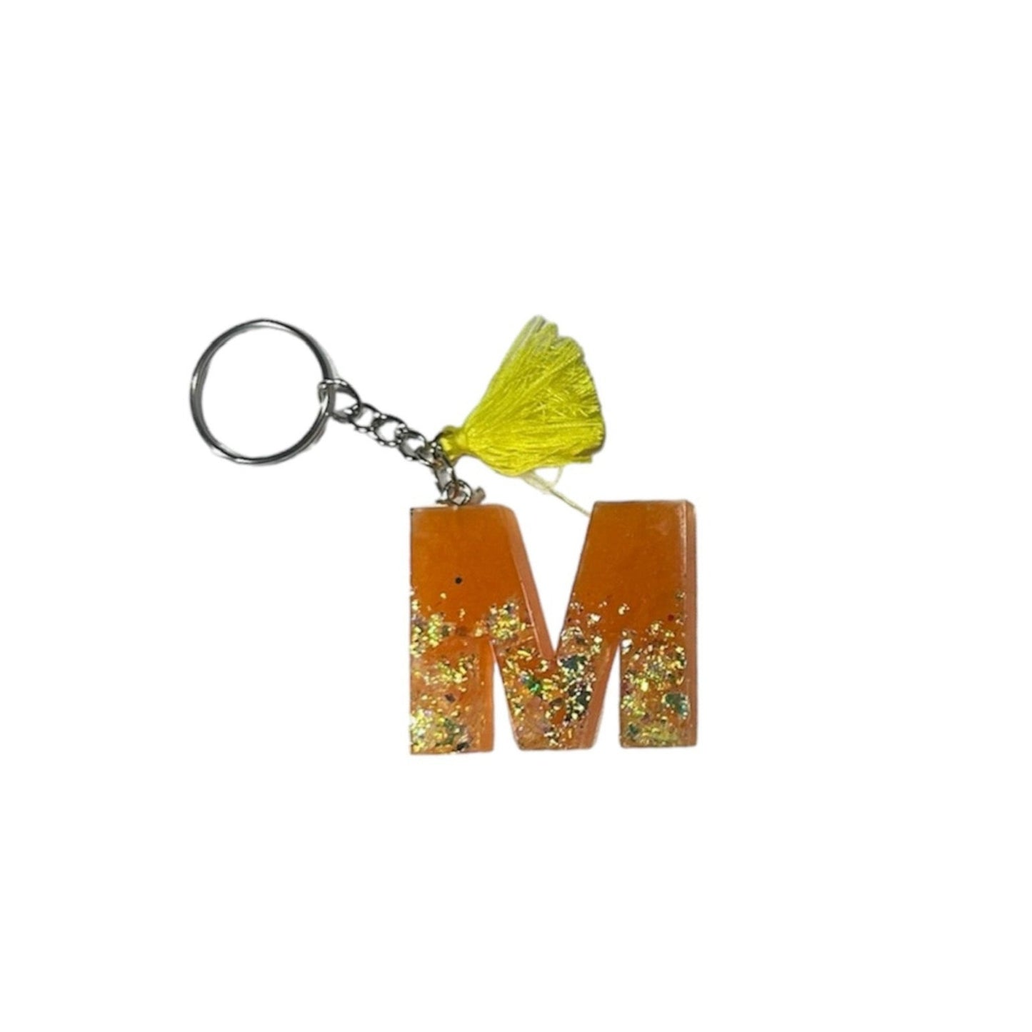 Epoxy - Sleutelhanger Letter M