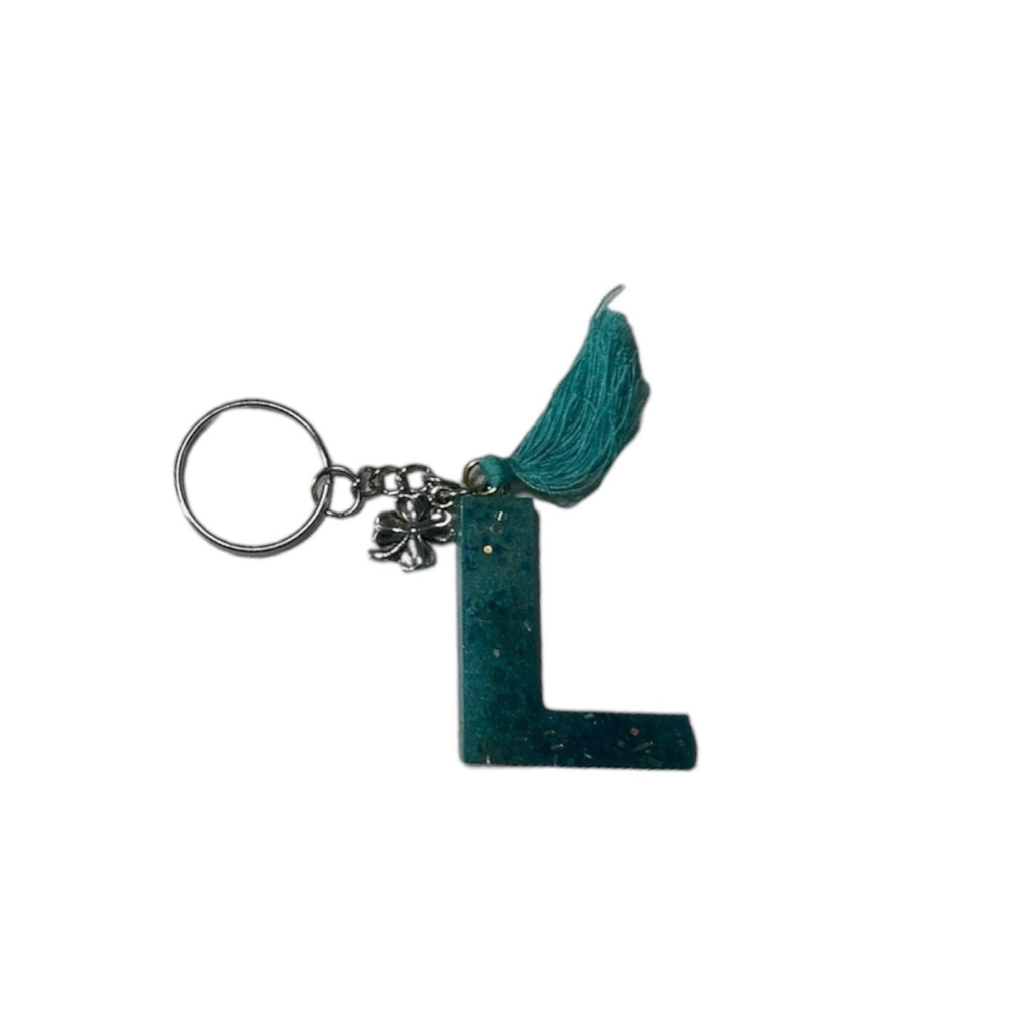 Epoxy - Sleutelhanger Letter L