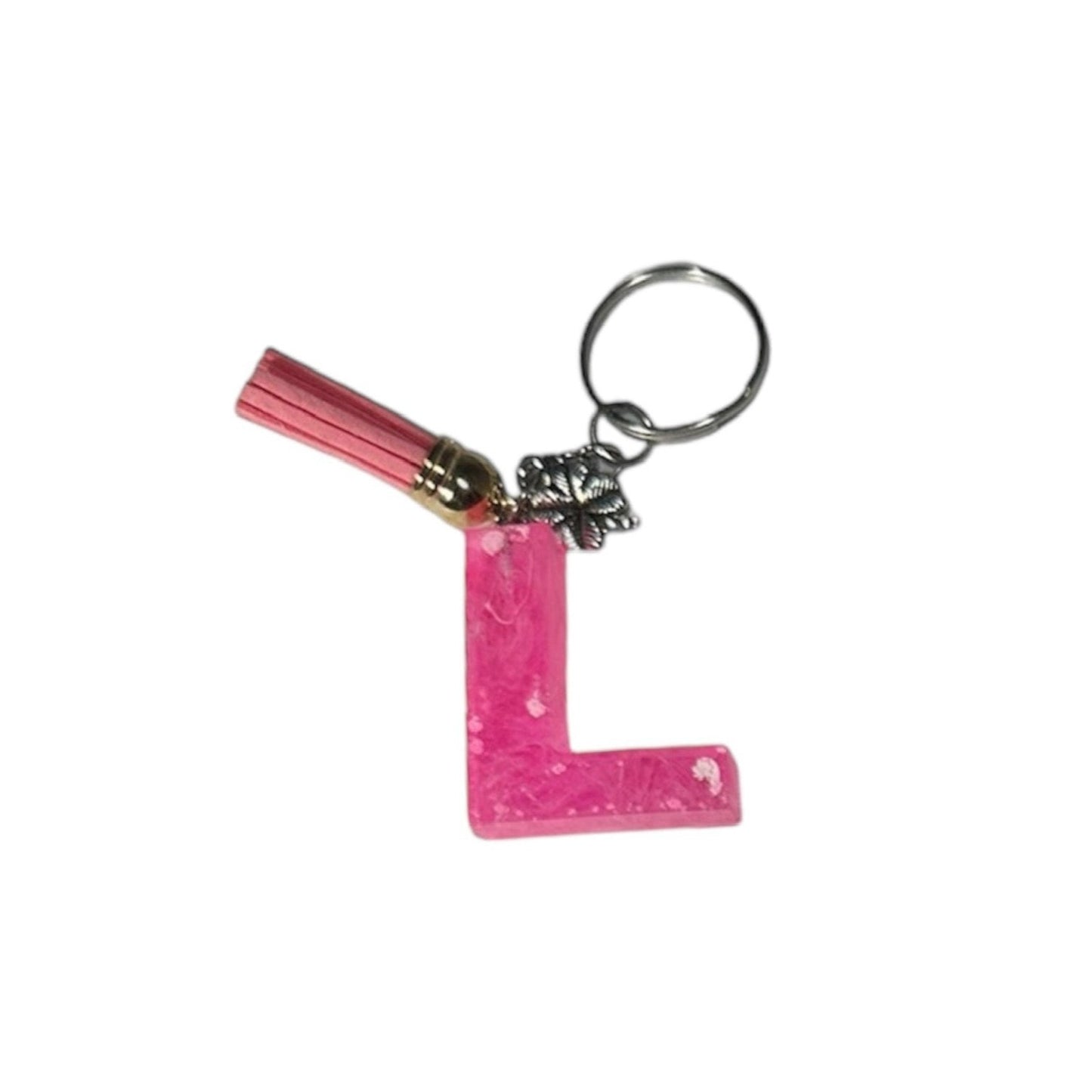 Epoxy - Sleutelhanger Letter L