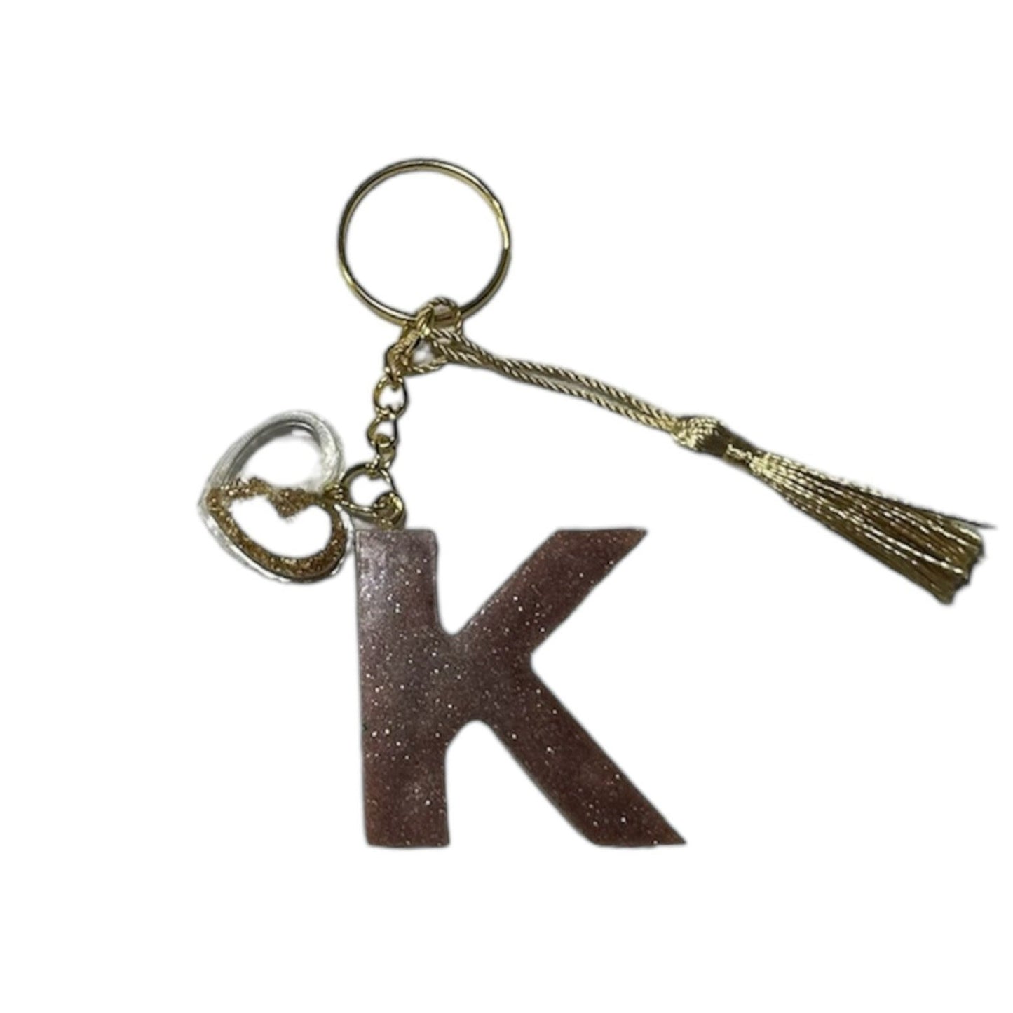 Epoxy - Sleutelhanger Letter K