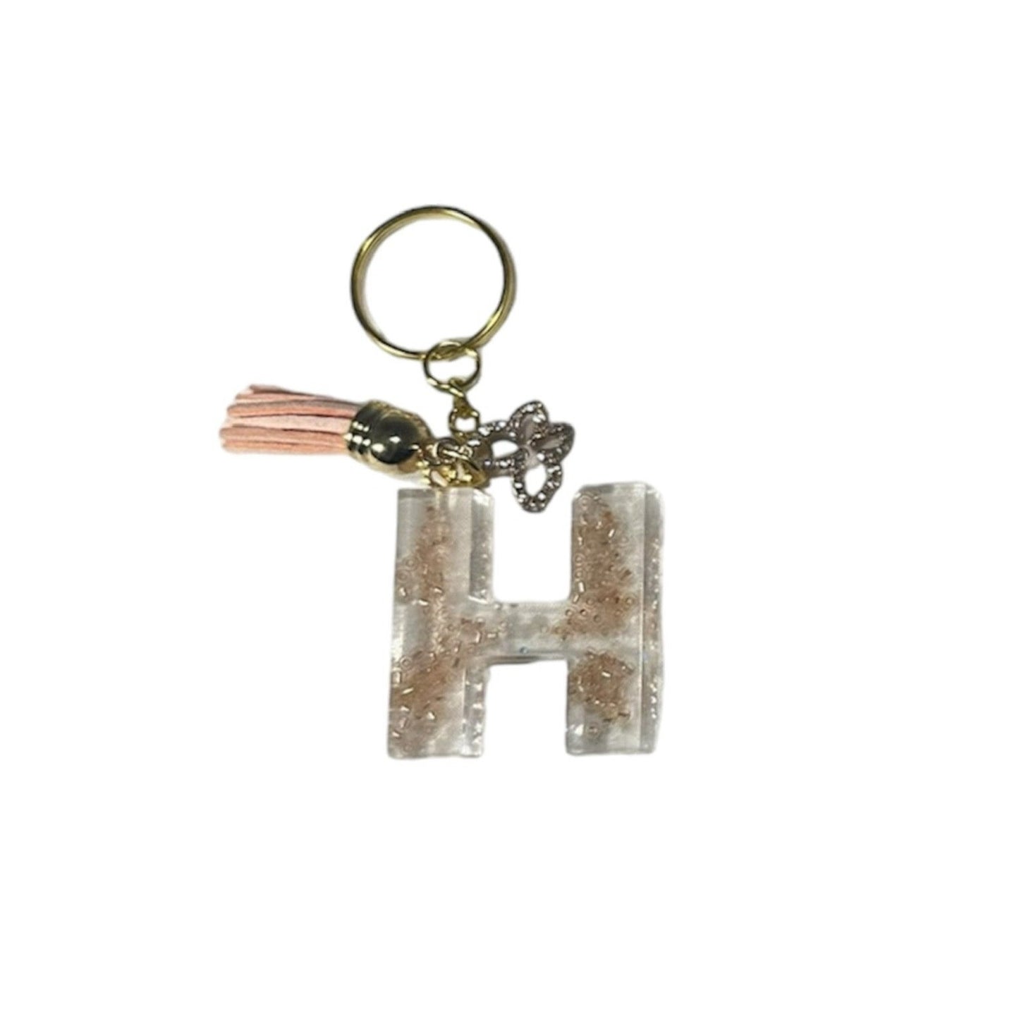 Epoxy - Sleutelhanger Letter H