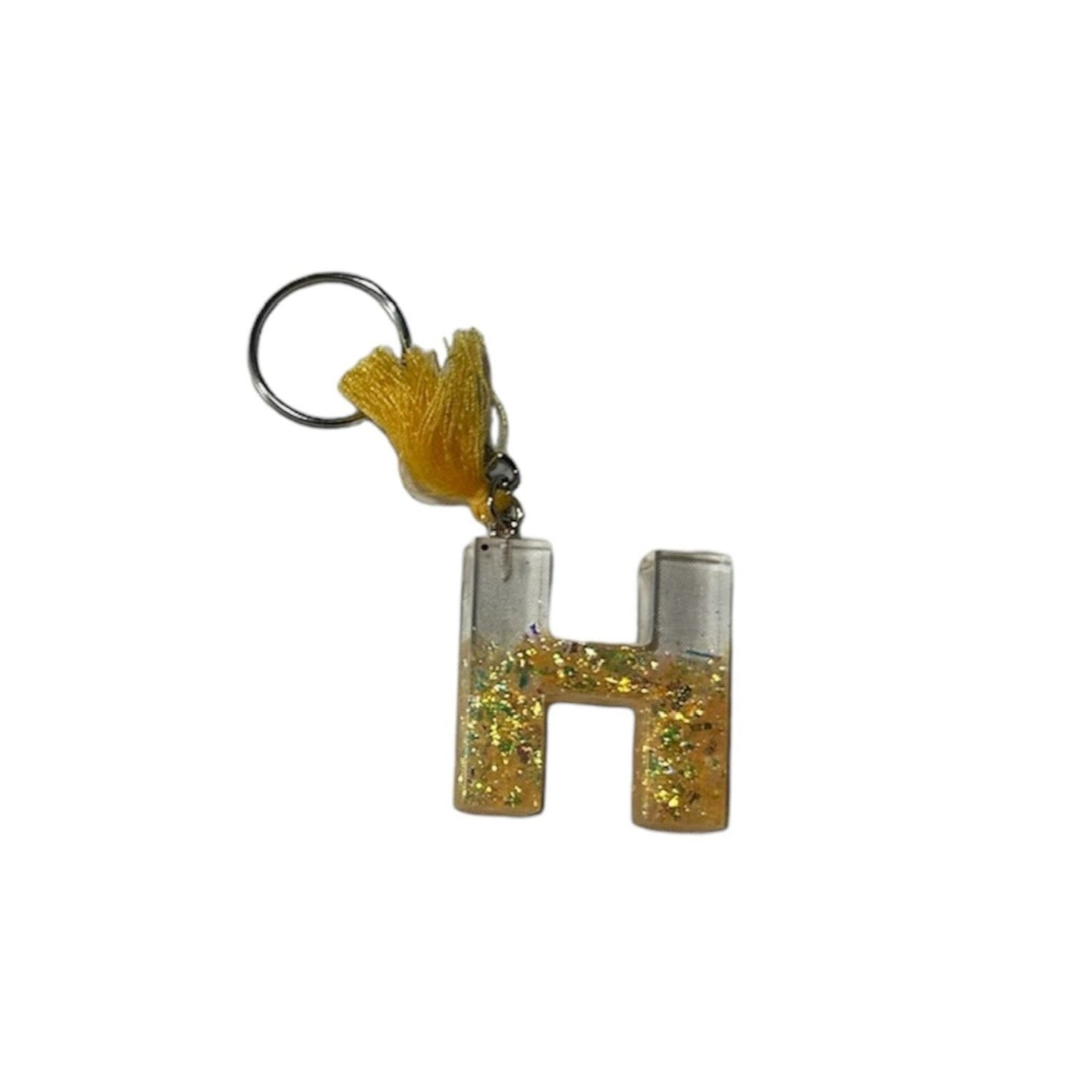 Epoxy - Sleutelhanger Letter H