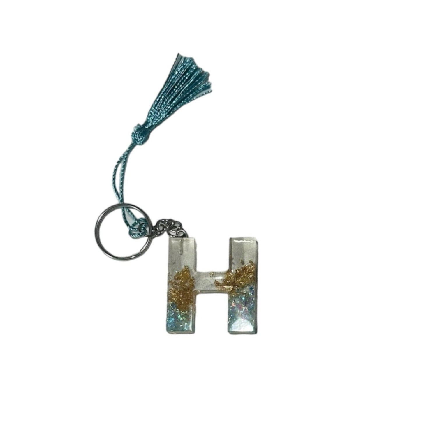 Epoxy - Sleutelhanger Letter H