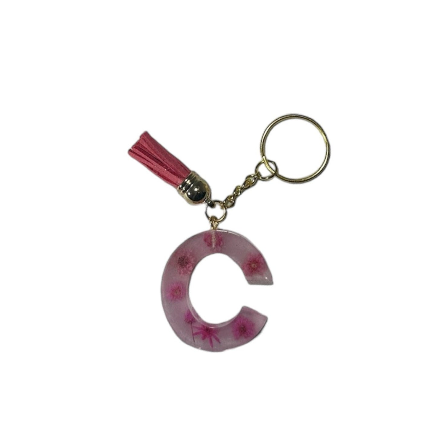 Epoxy - Sleutelhanger Letter C