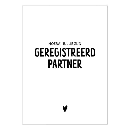 Kaart - Geregistreerd partner